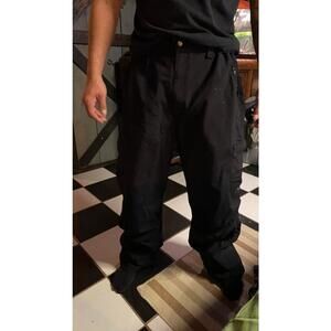Ripzone Black Core Insulated Ski Snow Nylon Snowboard Pants XLarge Adjustable